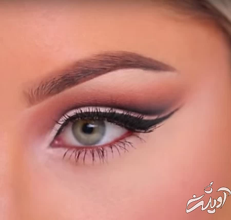  آرایش چشم کات کریس, مدل سایه چشم خطی, نحوه انجام آرایش چشم کات کریس